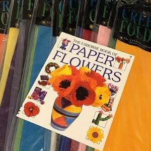 Paper Flowers art kit